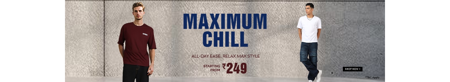 Relax Max Starting from MRP 249